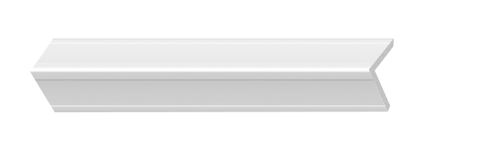 Угловой плинтус Decomaster D006ДМ 22х22х2000мм