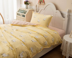 Детское постельное белье Sofi De MarkO Альпака желтое