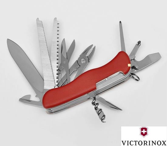 Складной нож Victorinox Мод. Work Champ красный (111 мм) - 21 функция