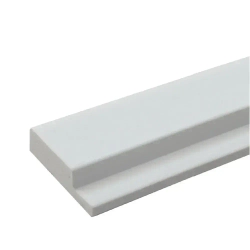 Завершающая рейка для панелей 3D BOARD 19х14х2900 мм белая