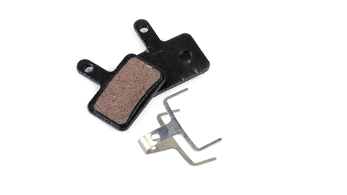 Колодки тормозные DISK - HIDRAULIC/MECHANICAL, с пружиной, совместимы: Shimano M397/M475/M515/M525/C501/C601, индивидуальная упаковка