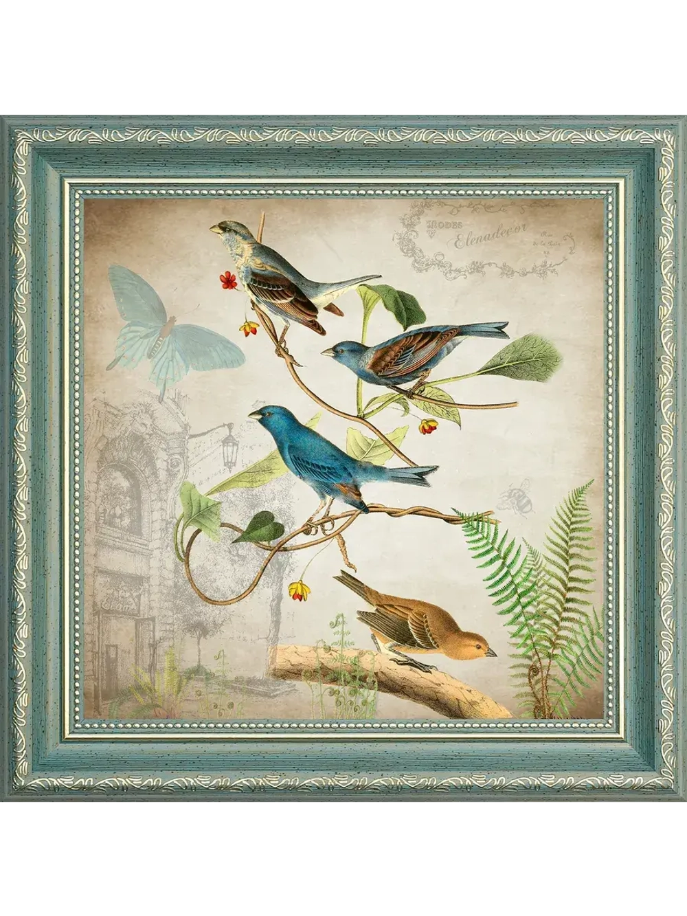 Картина на стену интерьерная на холсте 25*25 см