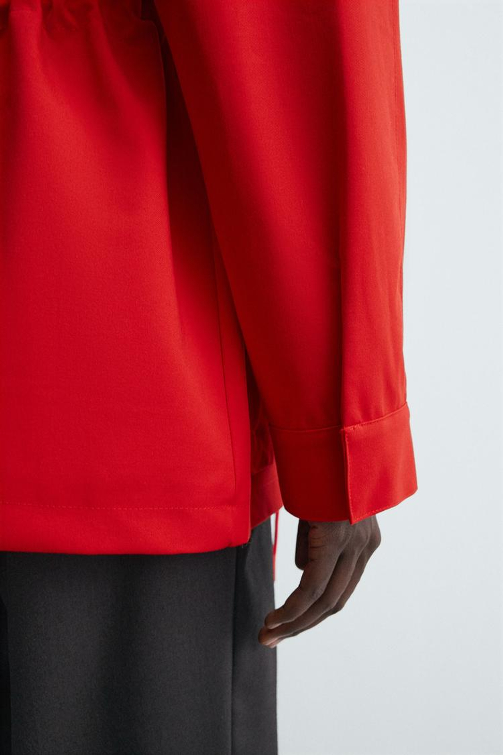 ZARA ПАРКА WATER REPELLENT СО СЪЕМНОЙ ПОДКЛАДКОЙ, КРАСНЫЙ