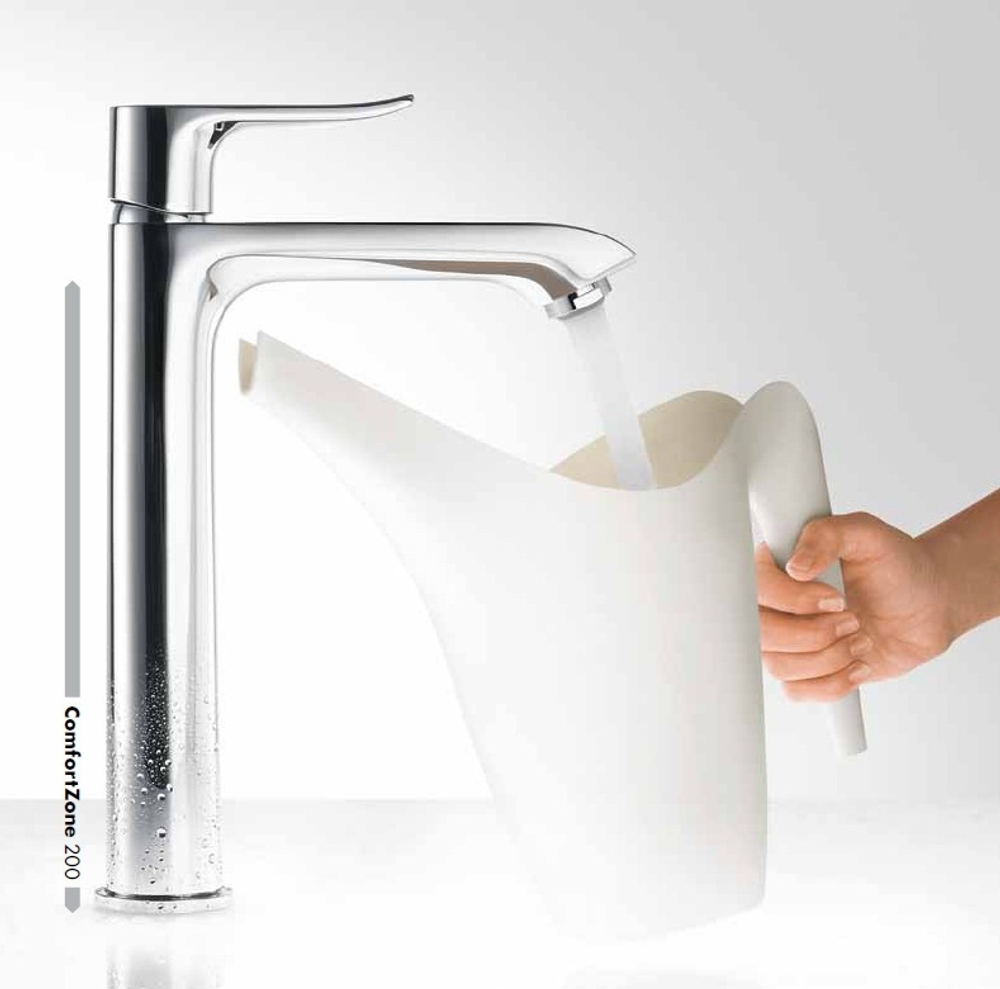 Смеситель для раковины Hansgrohe Metris 31183000 хром