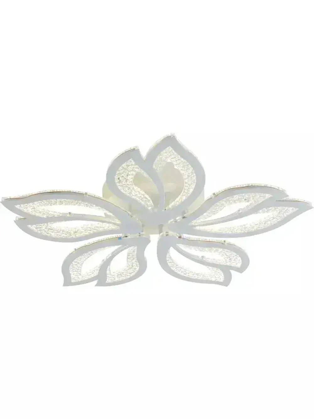 Люстра потолочная светодиодная с пультом ДУ Rivoli белая 110 Вт, 3000К - 6000К, светильник на кухню, в детскую, в спальню