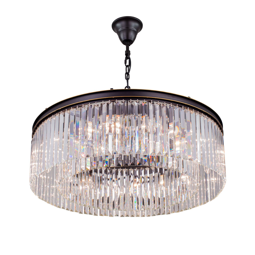 Citilux Мартин CL332161 Люстра хрустальная подвесная Прозрачная