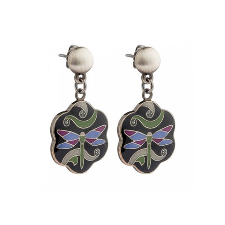 Серьги Clara Bijoux Стрекоза A77592 BW