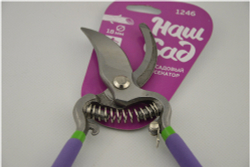 Секатор кованный ЦЕНТРОИНСТРУМЕНТ изогн.ручки (1246)