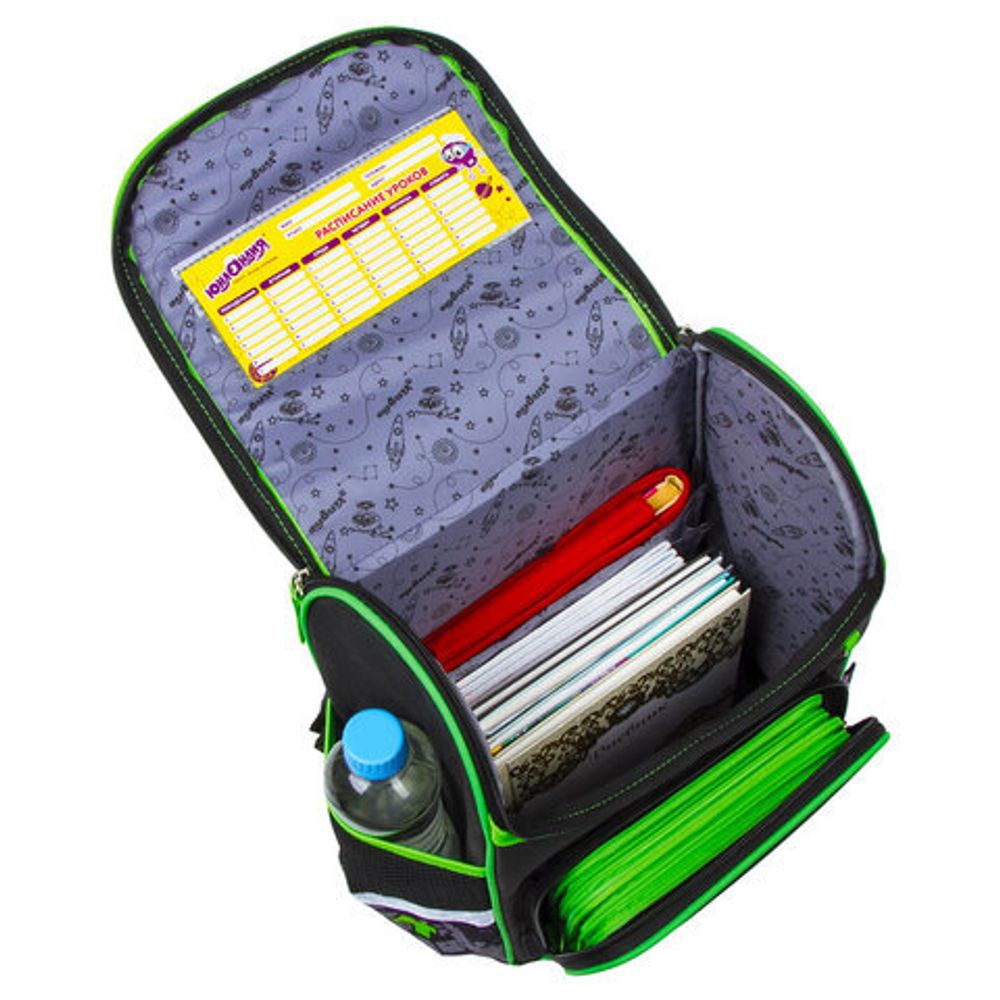 Ранец ЮНЛАНДИЯ WISE для начальной школы, Offroad, 37х29х15 см, 228814