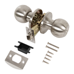 Ручка защелка DK672/BL SN-PS (без фик.) мат.никель