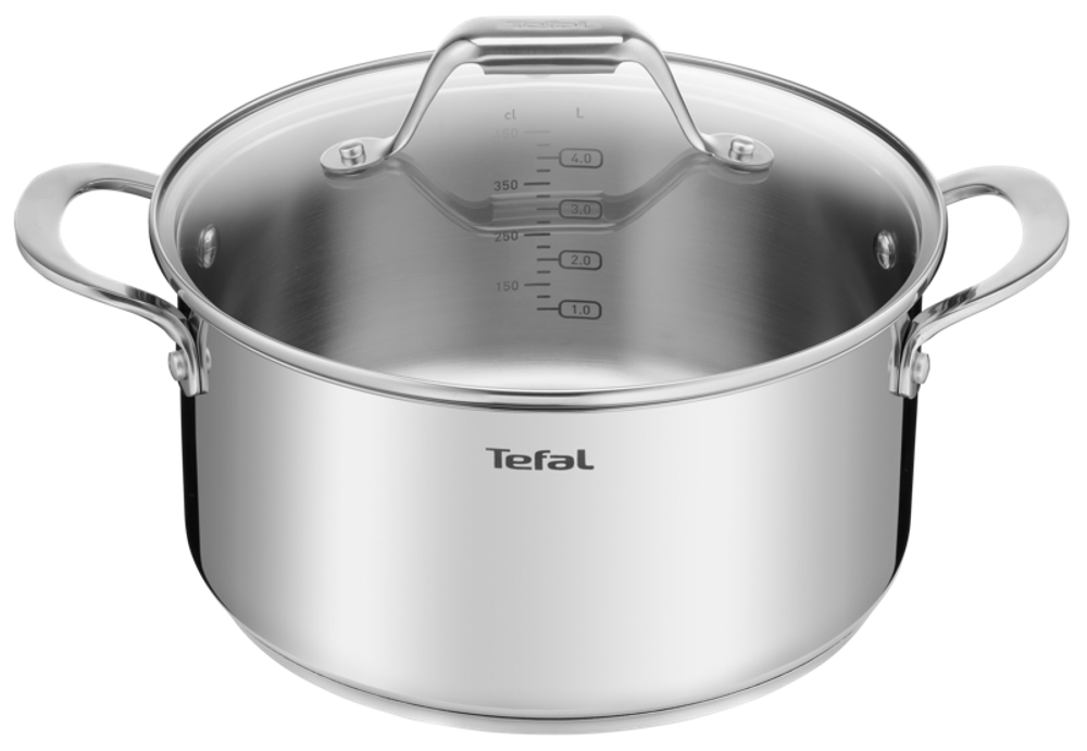 Кастрюля с крышкой 24 см, 5,2 л Tefal Emotion H8114674