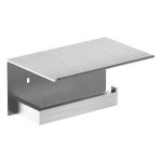 Держатель для туалетной бумаги с полочкой нерж. сталь CORINTO 16878.S матовый