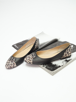 Балетки женские летние натуральная кожа