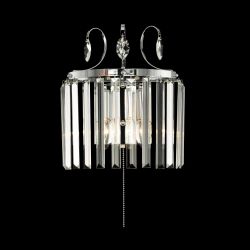 Citilux Инга CL335321 Бра хрустальное с выключателем Хром
