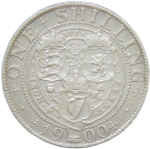 Великобритания 1 шиллинг (shilling) 1900 (VF-XF)