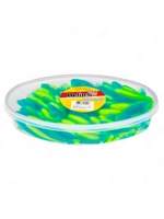 Виброхвост несъедобный Helios Catcher 2,75"/7 см Phosphorus 100шт. (HS-1-041-N)