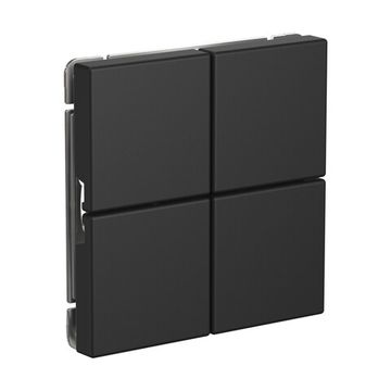 Выключатель сценарный 4-кл. ArtGallery (сх. 1) базальт SE GAL001474