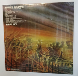 Винтажная виниловая пластинка LP James Brown Reality (USA 1974)