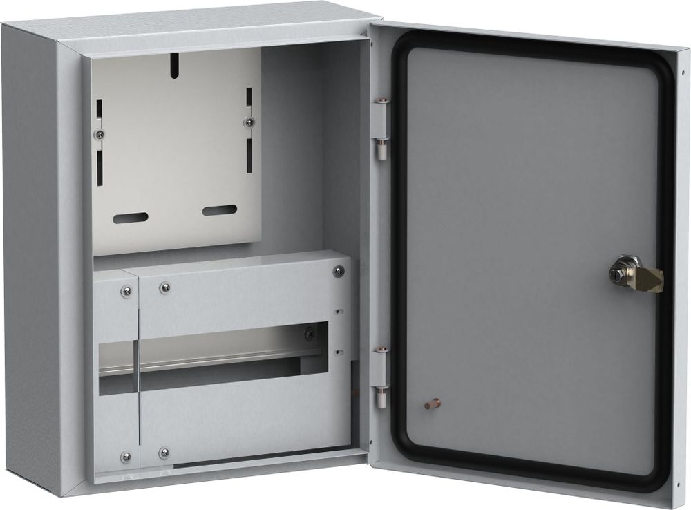 Корпус металлический ЩУРн-1/12 (395х310х165мм) IP54 без окна TITAN IEK