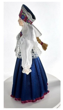 Кукла коллекционная в Свадебном женском костюме.