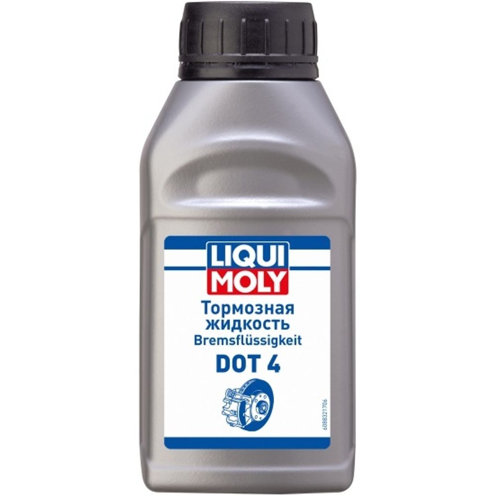 Жидкость тормозная DOT-4 Liqui Moly 250мл