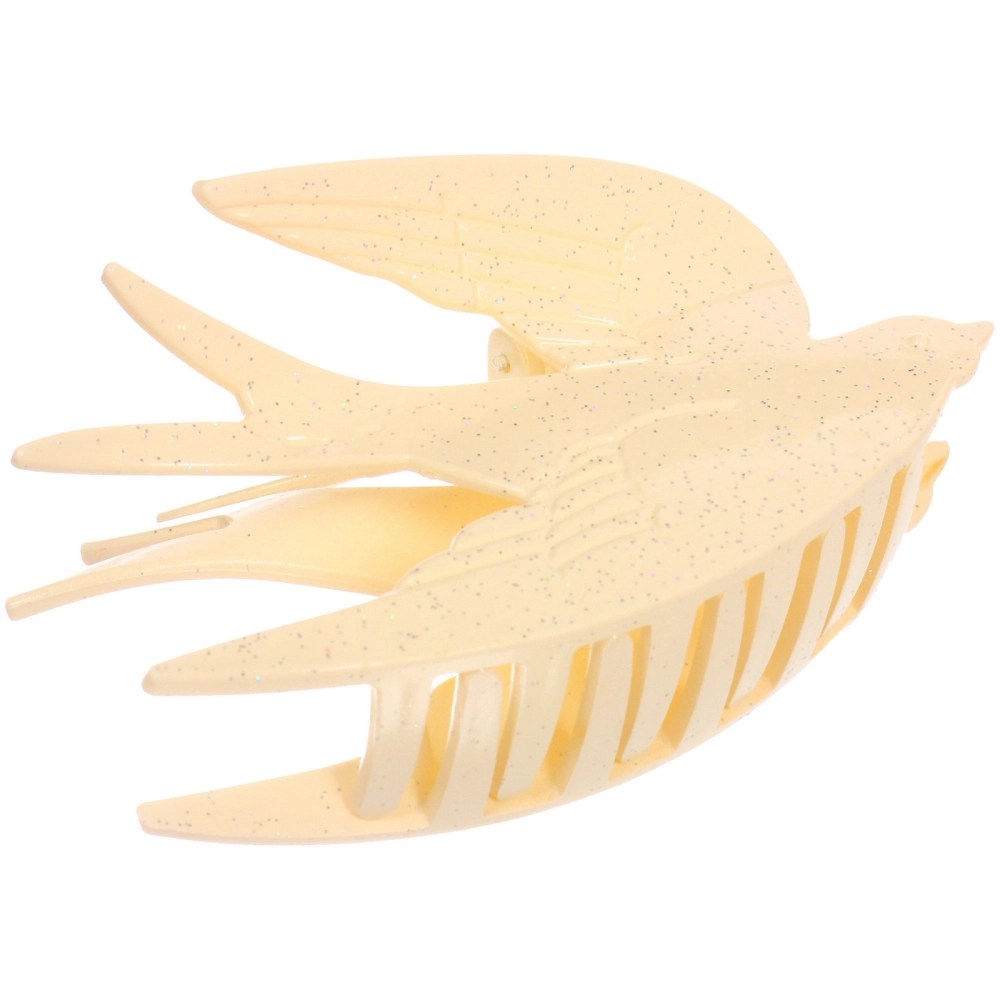 Заколка - краб для волос «AKS - VIENTO», микс 6 цветов, классика, 9,5*5,5см