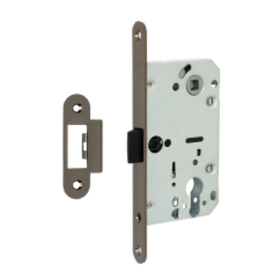 Межкомнатный механизм под цилиндр VЕTTORE 410 C-S BLACK NI (Никель)