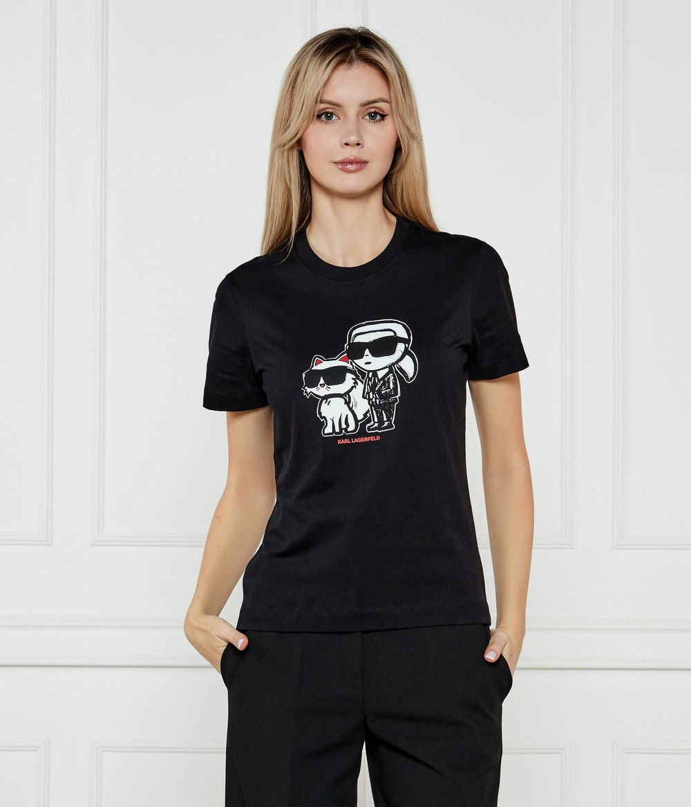 Футболка IKON SKETCH DUO Karl Lagerfeld - черный(A1W17129)