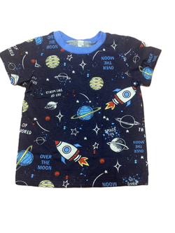 Футболка на мальчика из кулирки (100% хлопок) на рост 92 см