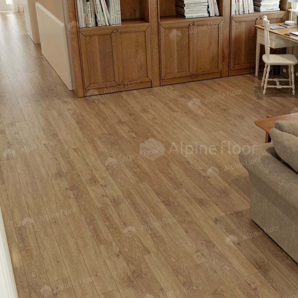 Кварцвиниловая плитка Alpine Floor Grand Sequioia Village ECO 11-107 Макадамия