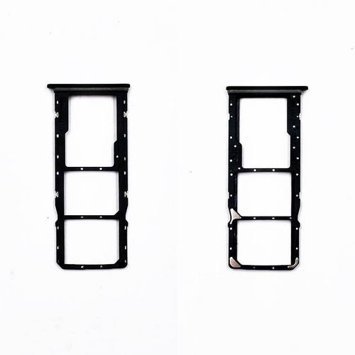 Контейнер SIM для Samsung A032F (A03 Core) Черный