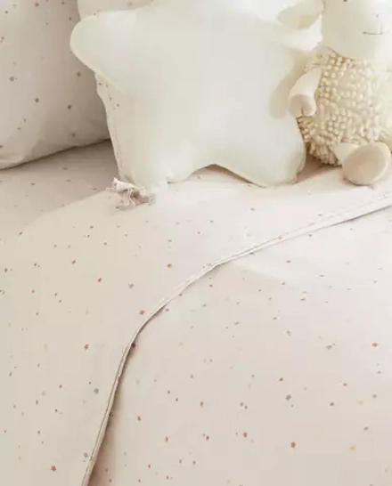 ZARA HOME ДЕТСКИЙ ПОДОДЕЯЛЬНИК "ЗВЕЗДЫ"