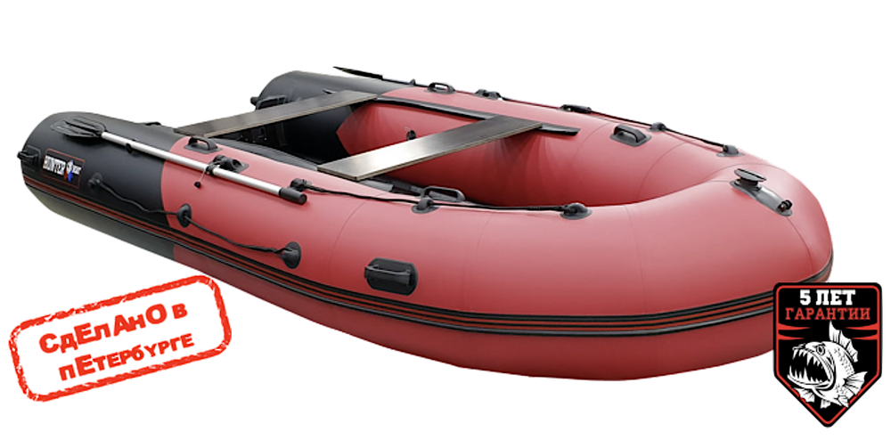 Лодка ПВХ Hunterboat Хантер Про 380Pro
