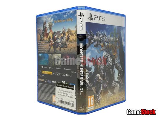 PS5 Monster Hunter Wilds Lenticular (Б/У, Полностью на русском языке, PPSA-07862)