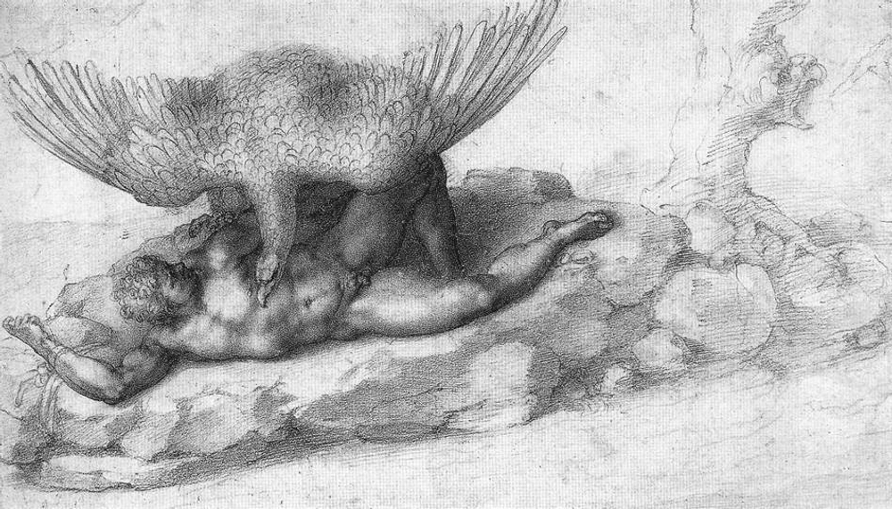Michelangelo Buonarroti (1475-1564) - эротическое искусство итальянского художника и скульптора Микеланджело Буонарроти