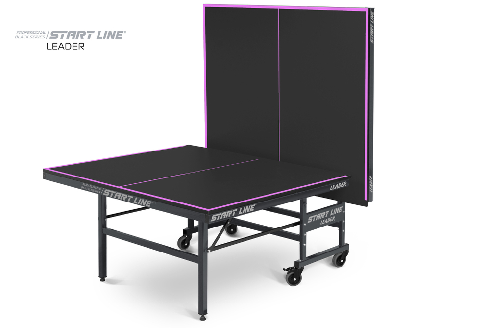 Стол теннисный Leader Black