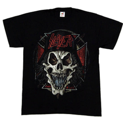Футболка Slayer  Череп в каске
