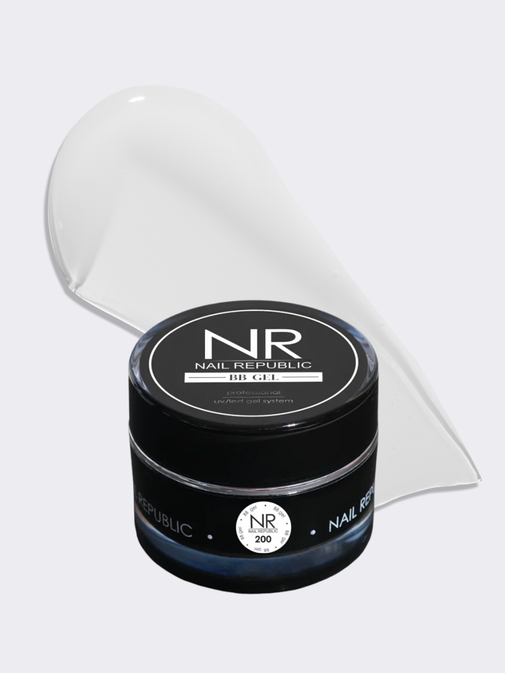 NR Gel BB Classic - Гель для моделирования №200 молочный, 30 гр