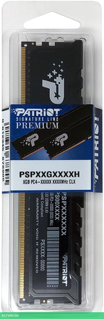 Оперативная память Patriot DDR4 8GB Signature Premium RTL (PSP48G32002H1)