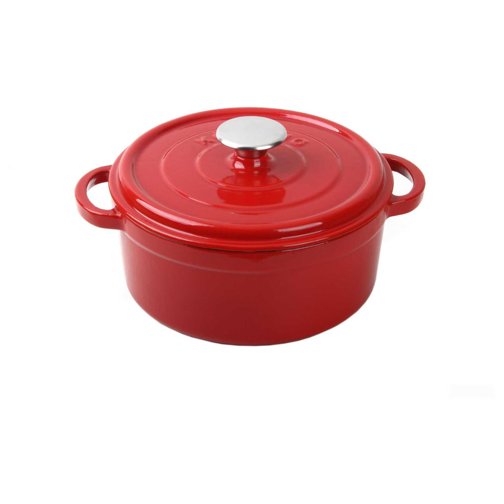 Чугунная кастрюля с крышкой Korting K 1224 R фото 3