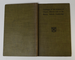 Catalogue of the Library of Charles Darvin nov in the Botany School. Cambridge. 1908 г.