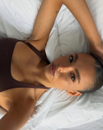 chocolate halter top