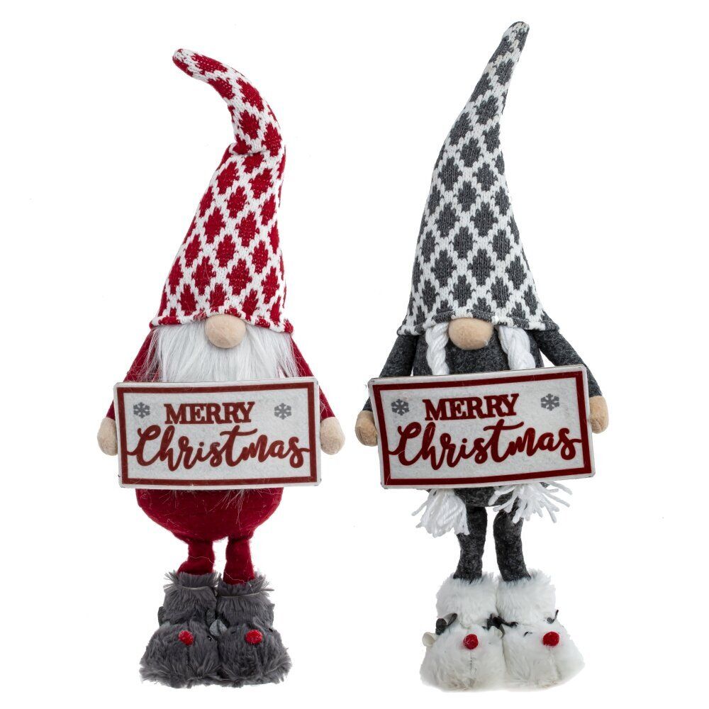 GAEM Игрушка набивная с подсветкой "Гном", L18 W10 H51 см, 2в.