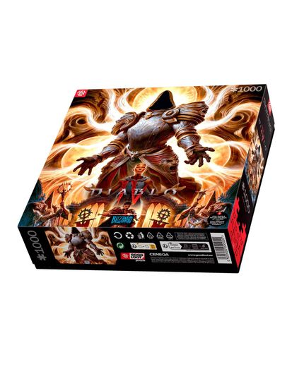 Пазл Good Loot Diablo IV Inarius The Father - 1000 элементов (Gaming серия) / Пазл по мотивам игры «Diablo IV», Отец Инарий