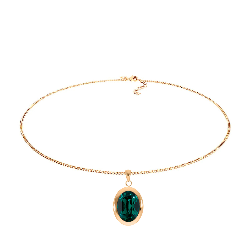 Колье Qudo TIVOLA big G emerald 404549.1 G/G