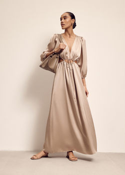 Платье TALIA, бежевый