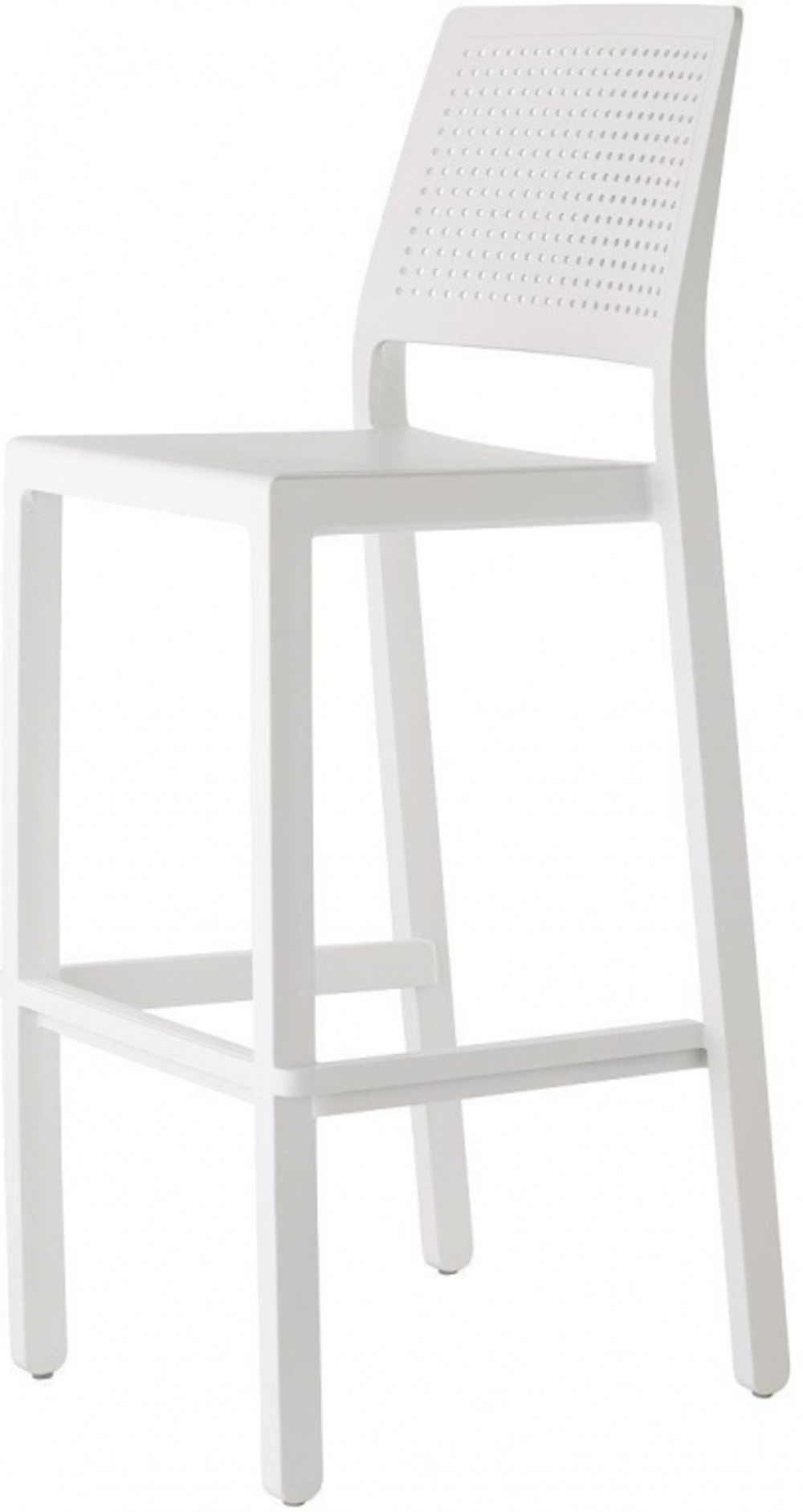 Стул барный пластиковый Scab Design Emi, лен