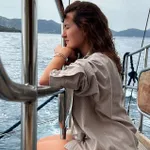 Рубашка Смерч #4 Вельветовая Бежевая