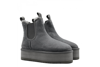 UGG Neumel Platform Chelsea Grey