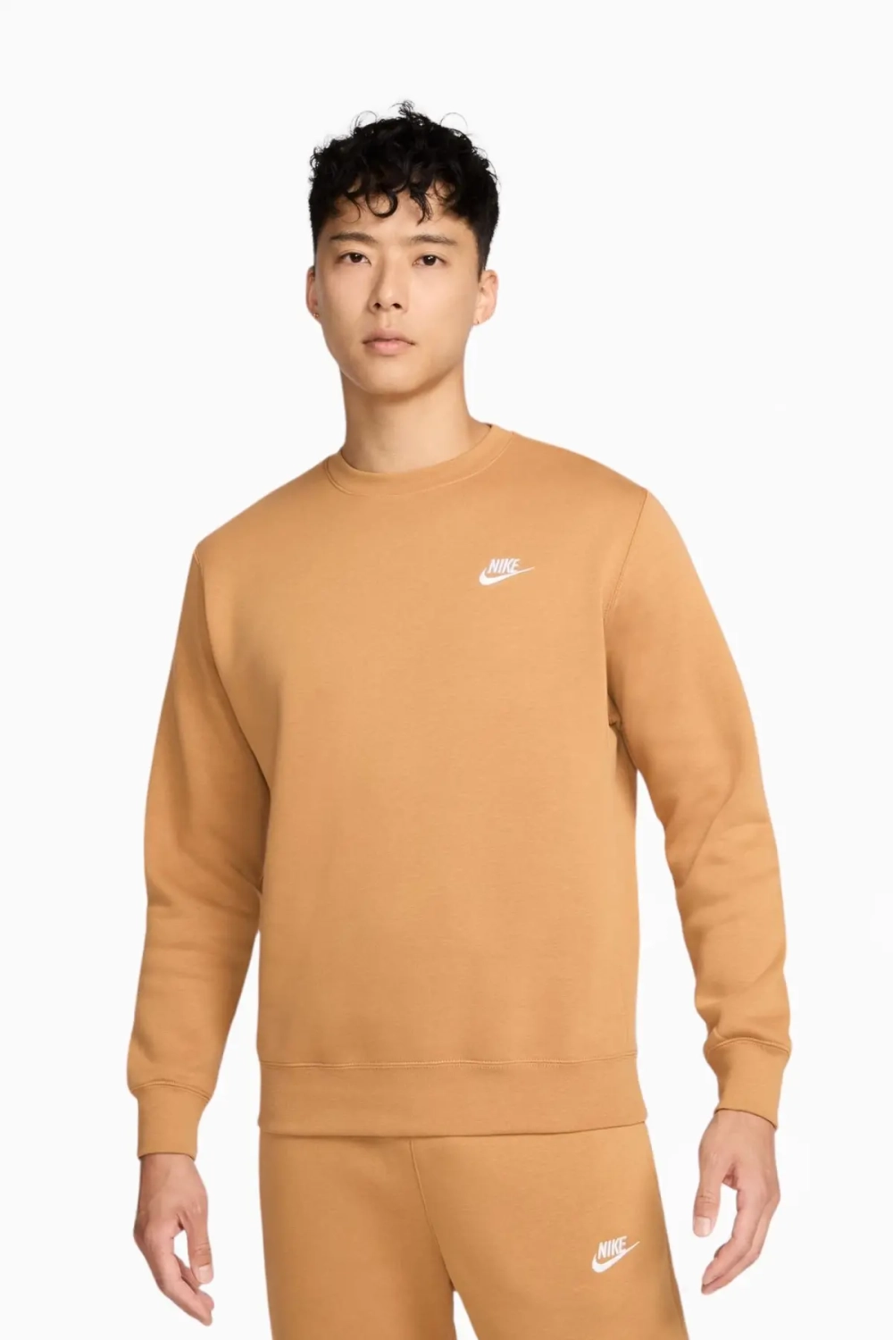 Кофта Nike Sportswear Club Crew - Бежевый